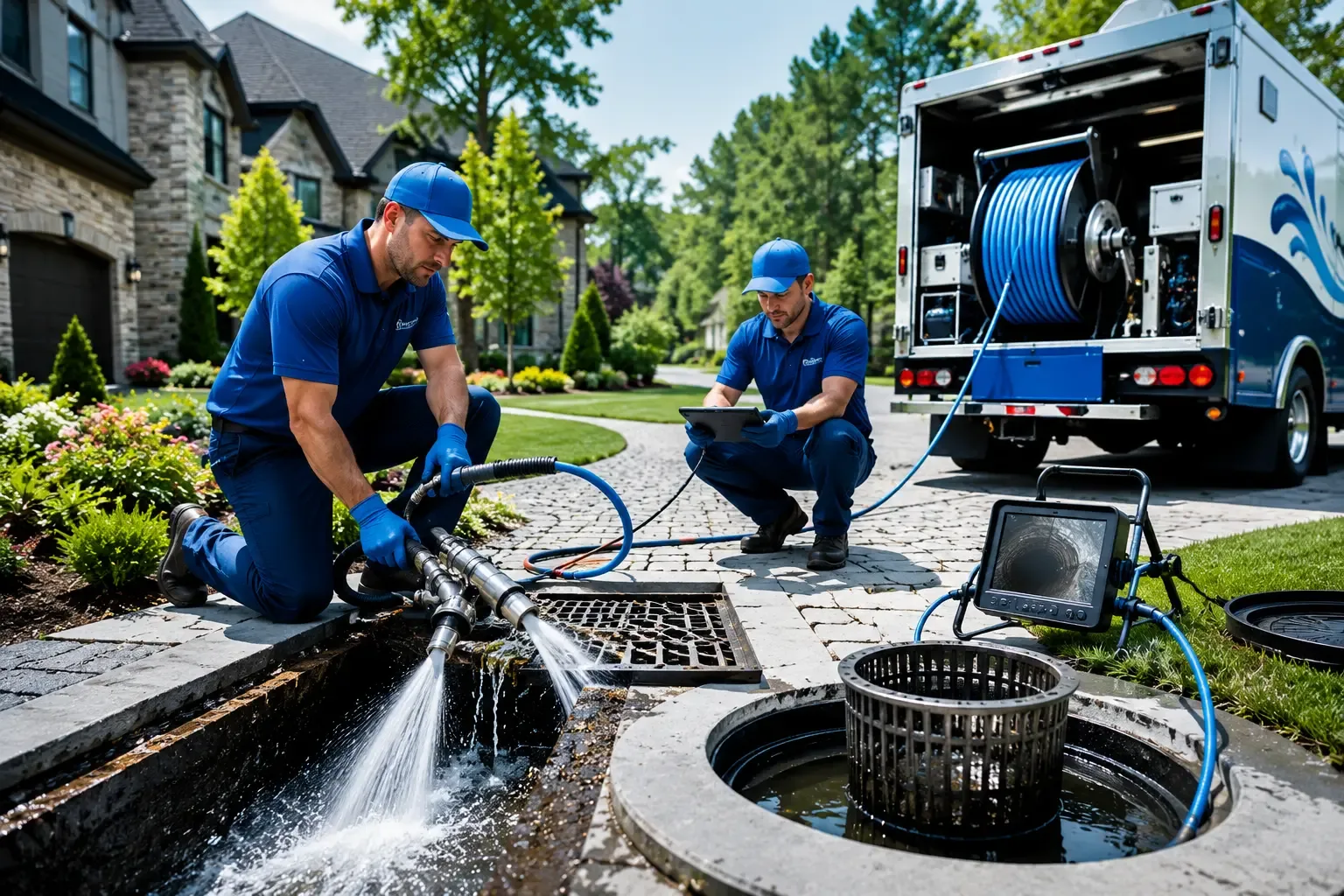 Local outdoor drain cleaning professionals in Zoar, OH